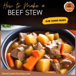 Easy Slow Cooker Beef Stew SlowCookerSociety