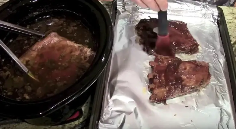 Slow Cooker BBQ Ribs Heinz Sauce