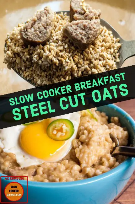 Did you think oatmeal is for a boring breakfast, it’s time to be creative, let’s revisit oats. So why not using sausages as a topping to give it a wonderful flavor... as seen on SlowCookerSociety.com
