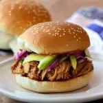 Slow Cooker Healthy Chicken BBQ Sandwich for you