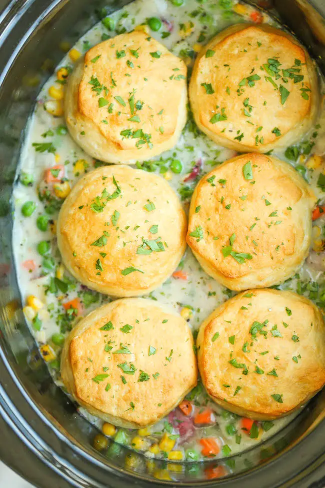 slow cooker chicken pot pie1