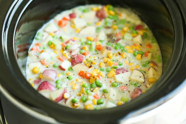 slow cooker chicken pot pie6