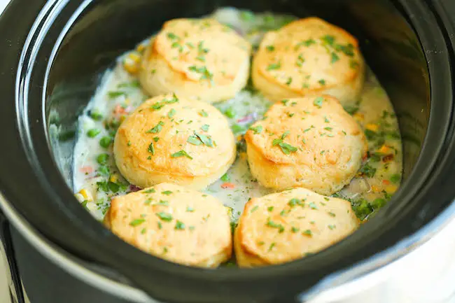 slow cooker chicken pot pie7