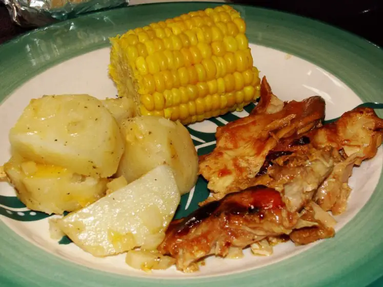 Crock-Pot Complete Chicken BBQ Dinner