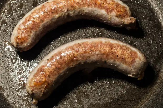 slow cooker steel cuts oats sausages