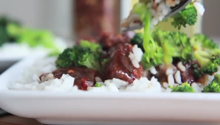 Crock Pot Beef Broccoli put together1