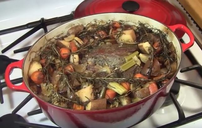 Ultimate Slow Cooker Beef Roast Recipe 250 degrees oven 5 hours