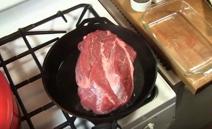 Ultimate Slow Cooker Beef Roast Recipe pre-roast