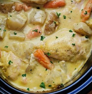 slow cooker creamy chicken ranch recipe