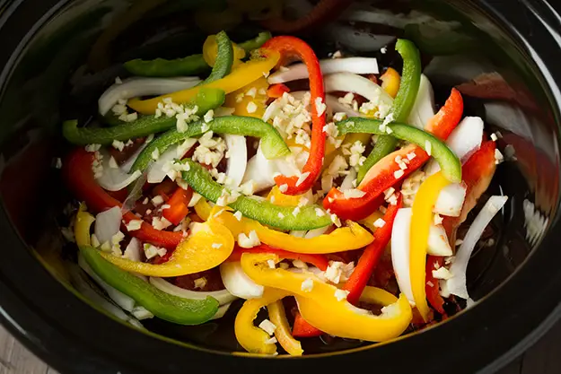 Exotic Slow Cooker Chicken Fajitas1