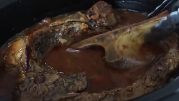 Slow Cooker Beef Pot Roast Recipe remove the bones