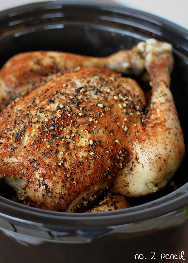 Full Chicken Recipe Cooked in Slow Cooker1