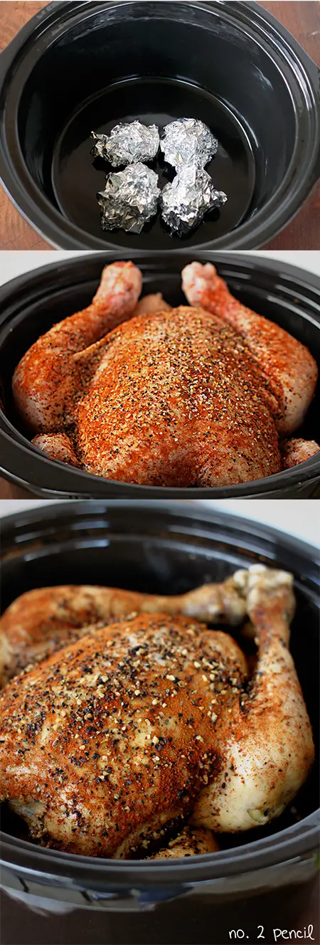 Full Chicken Recipe Cooked in Slow Cooker5