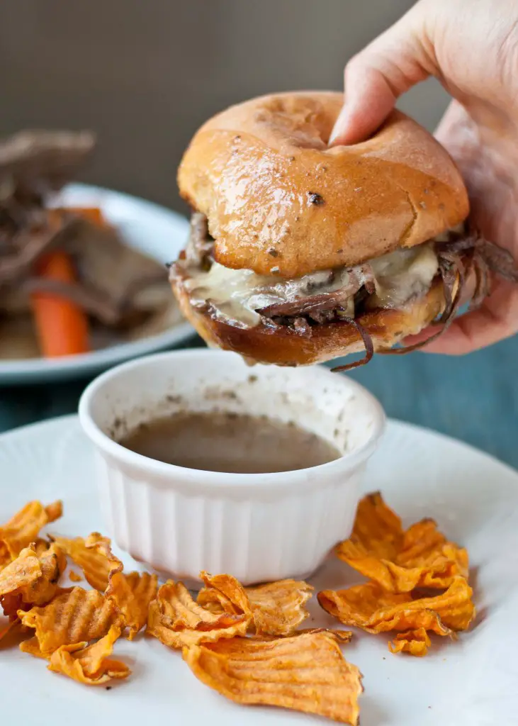 Slow Cooker Brisket Beef Sandwich1