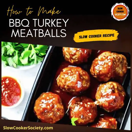 Crockpot Ground Turkey Meatballs An Alternative to Pork or Beef