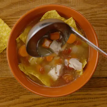 Slow Cooker Chicken Tortilla Soup