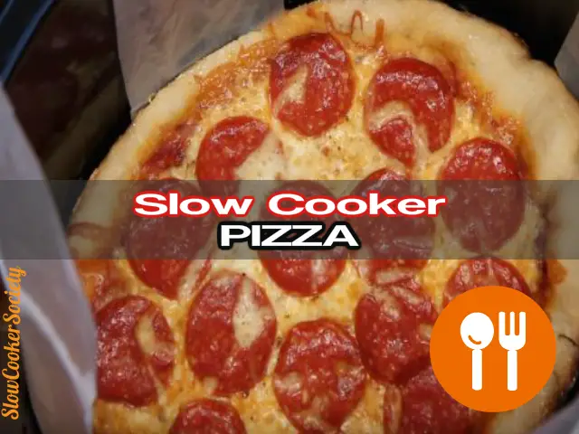 It's Been Confirmed! Your Crock Pot Will Cook A Delicious Pizza! Most of us believe that a Crock-Pot can only handle dishes that require long and slow cooking. Last time I prepared pizza or spaghetti sauce in the slow cooker, my kids asked why not cooking a pizza in it... As seen on SlowCookerSociety.com