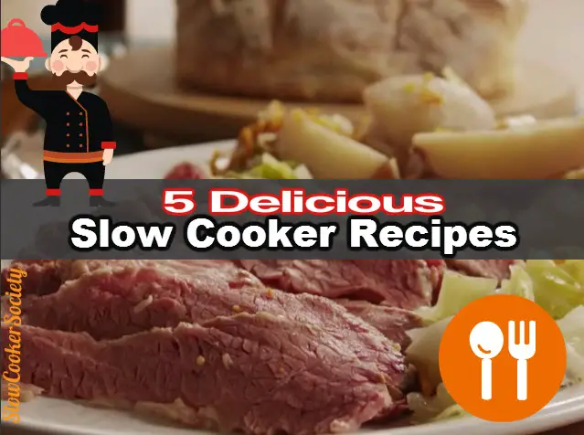 5 delicious slow cooker recipes slider