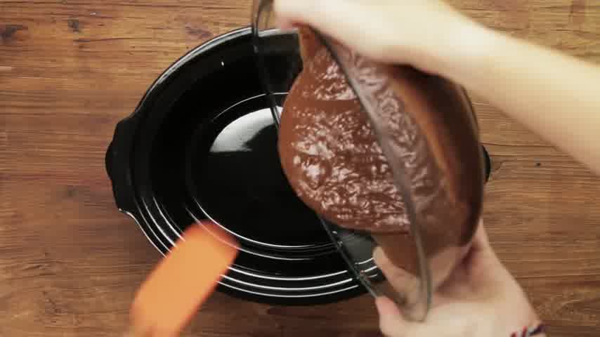 Slow Cooker Chocolate Lava Cake3