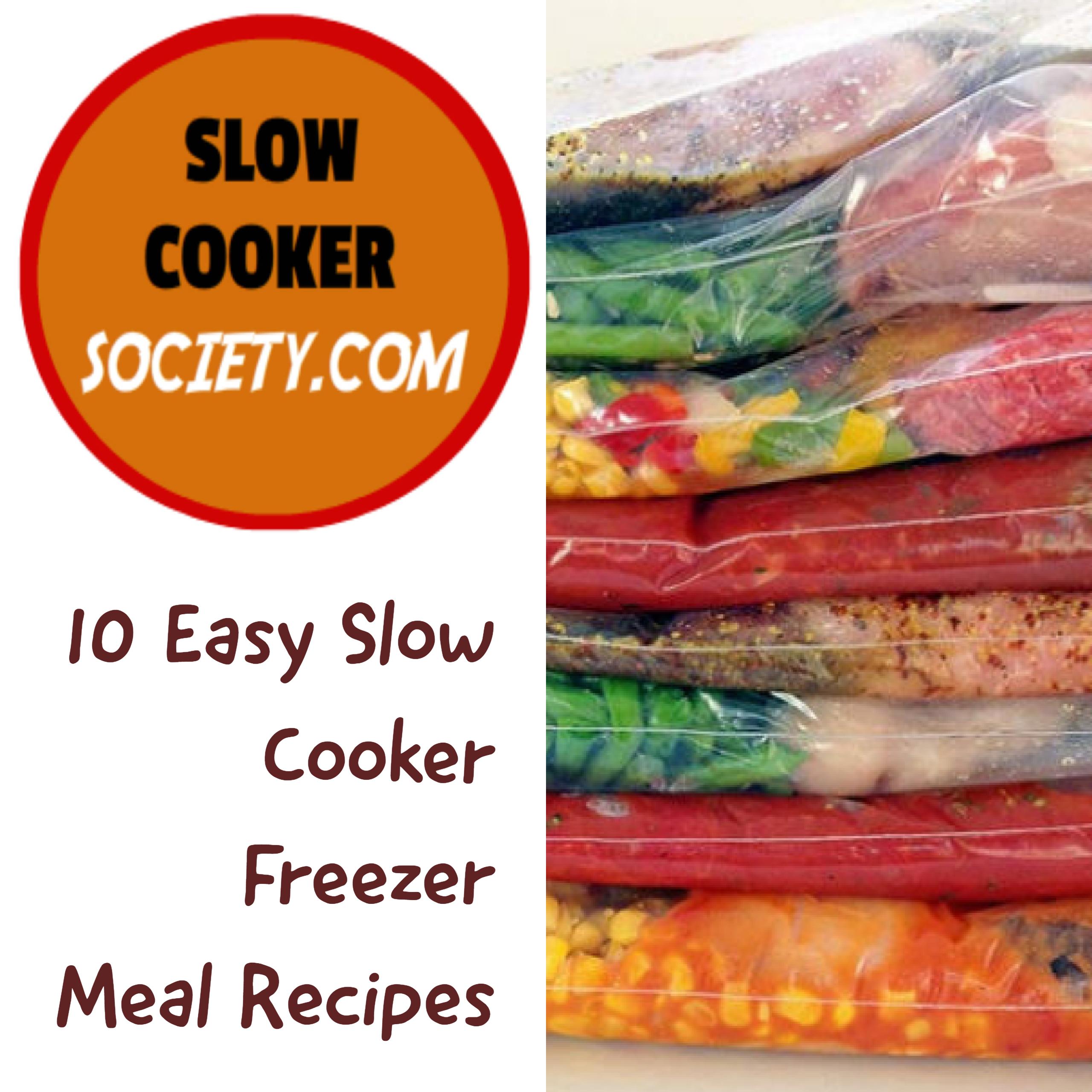 10 Easy Slow Cooker Freezer Meals Ready To Be Dropped In The Pot