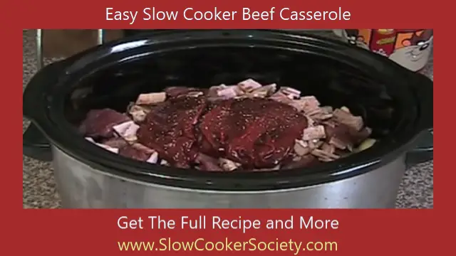 Easy Slow Cooker Beef Casserole add tomato paste