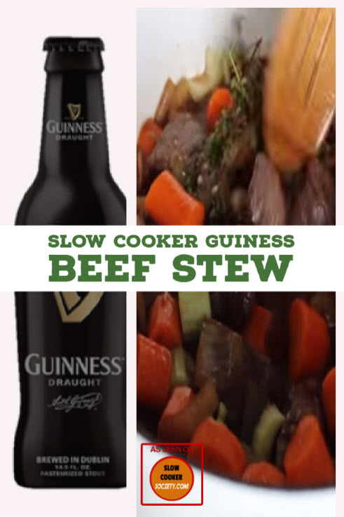 Slow Cooke Guiness Beef Stew beer