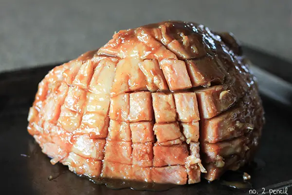 Slow Cooker Glazed Ham SlowCookerSociety0