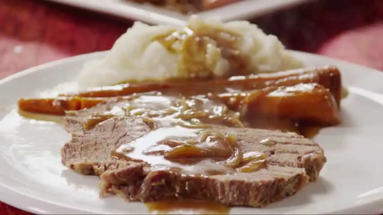 Simply The EASIEST Beef Pot Roast You Can Make. Easy as 1, 2, 3.