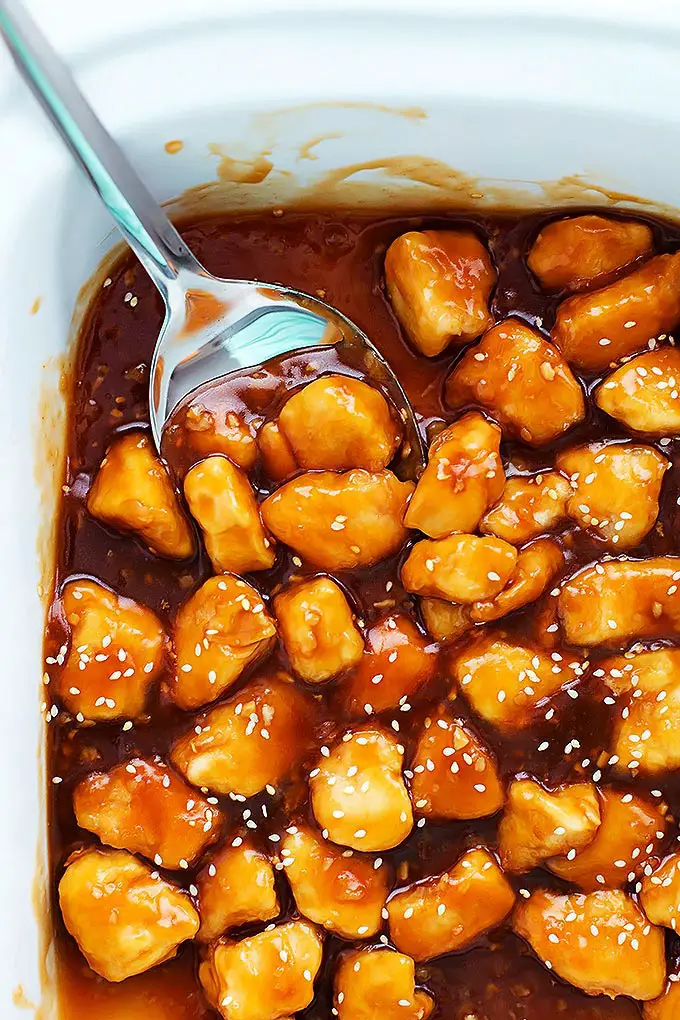 What a Delicious Slow Cooker Honey Sesame Chicken1