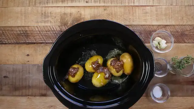 Slow Cooker Honey Mustard Potatoes1