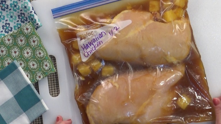 Hawaiian Chicken Freezer Bag