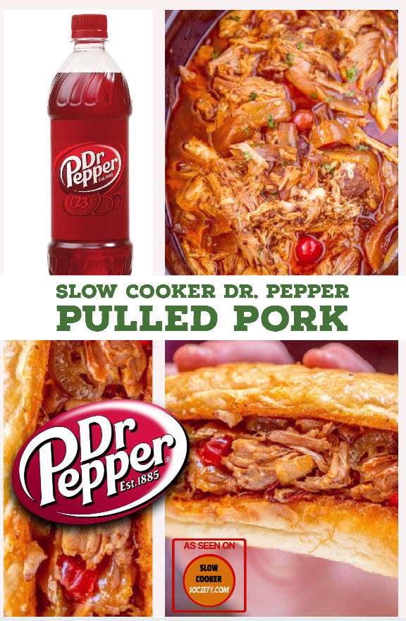 Slow Cooker Dr. Pepper Pulled Pork Recipe Slow Cooker Society03