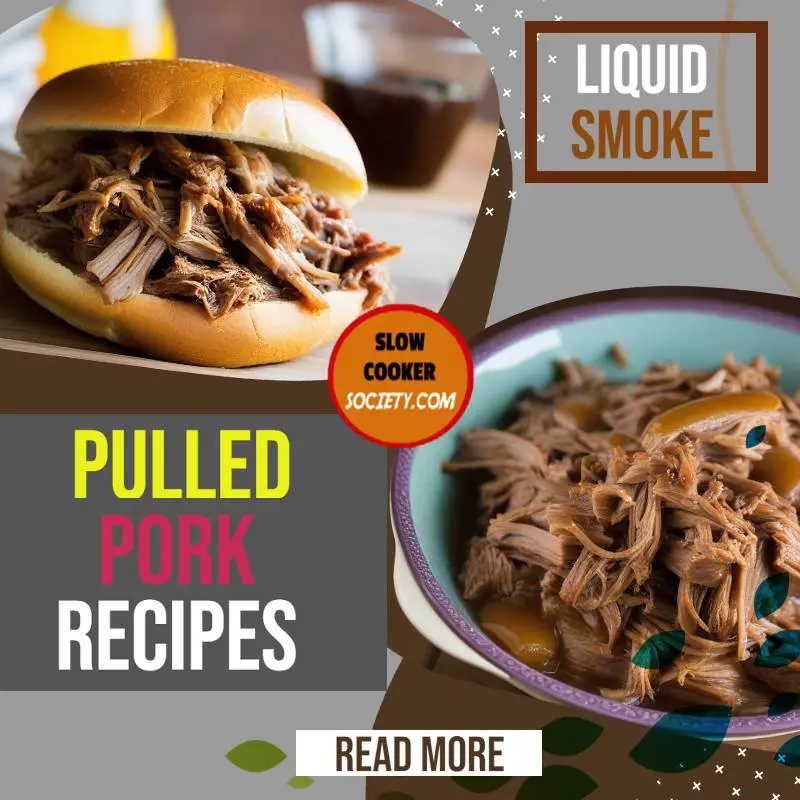 Pulled pork slow on sale cooker liquid smoke