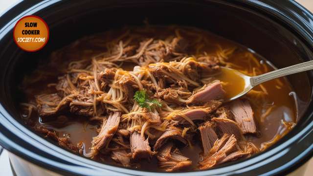 how to make crock pot liquid smoke pulled pork