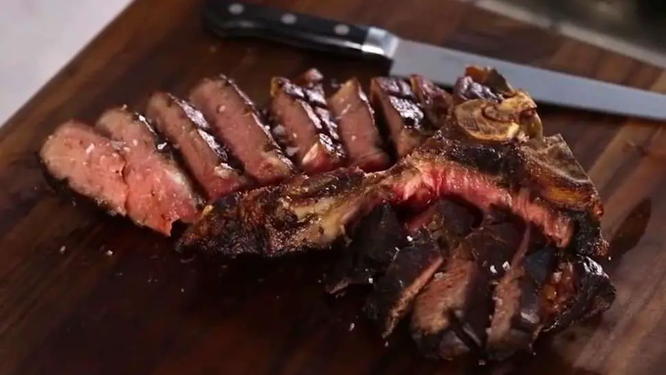 slow roasted flat iron steak