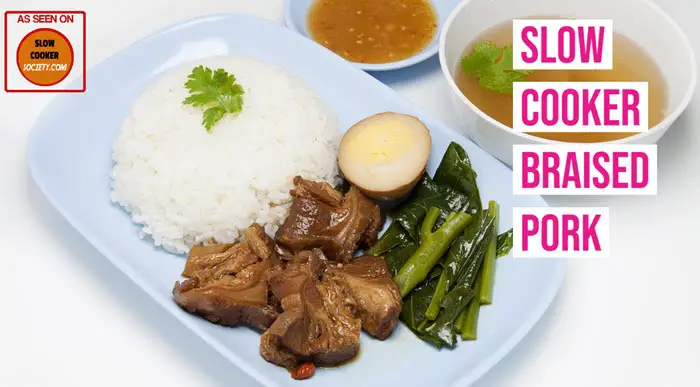 Amazing Melt In The Mouth Slow Cooker Braised Pork Recipe