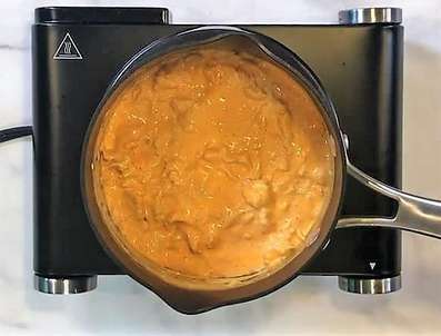 Easy Slow Cooker Buffalo Chicken Dip as seen on SlowCookerSociety2