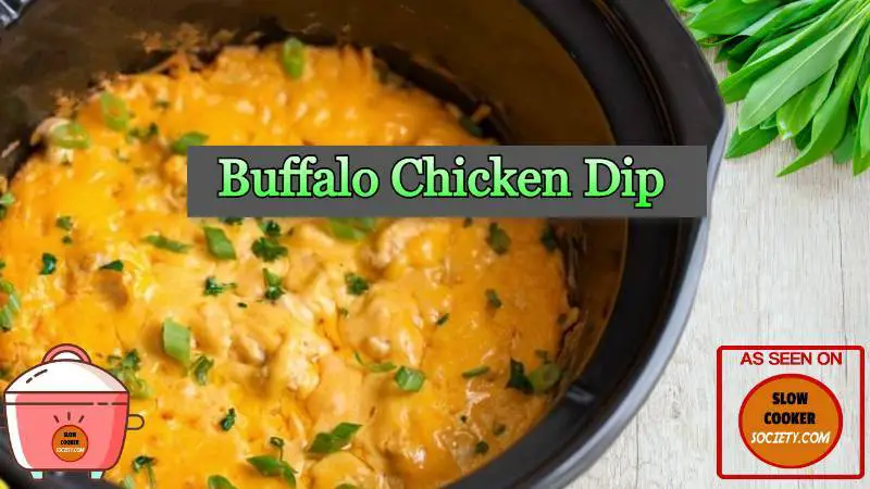 Slow Cooker Buffalo Chicken Dip with Cream Cheese