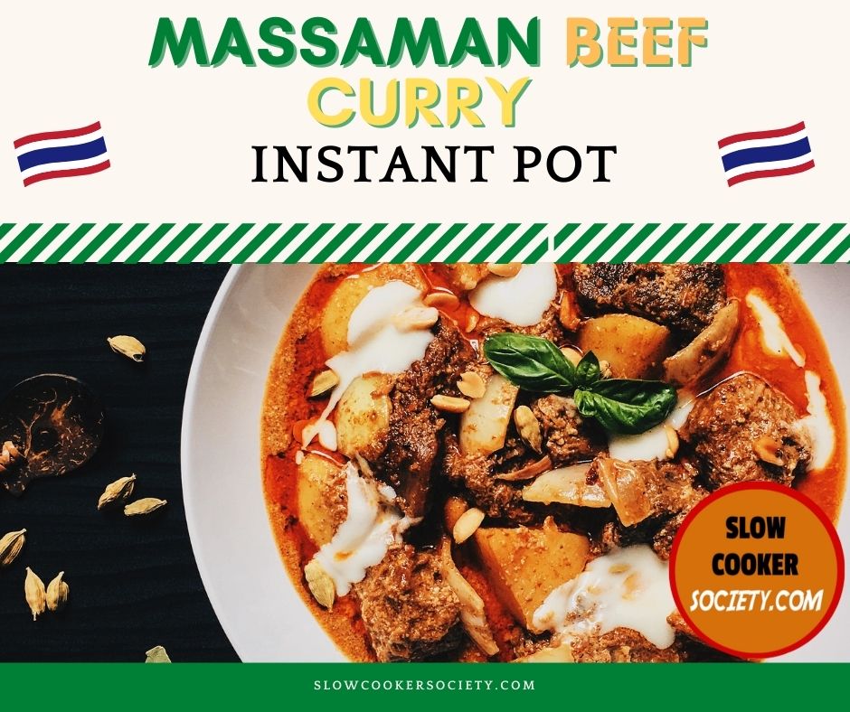 Thai Instant Pot Beef Massaman Curry