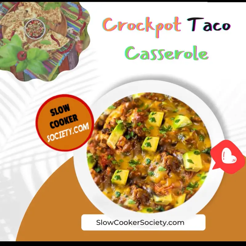 Slow Cooker Taco Casserole