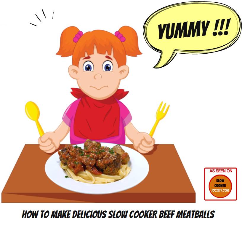 How to make Delicious Slow Cooker Meatballs SlowCookerSociety