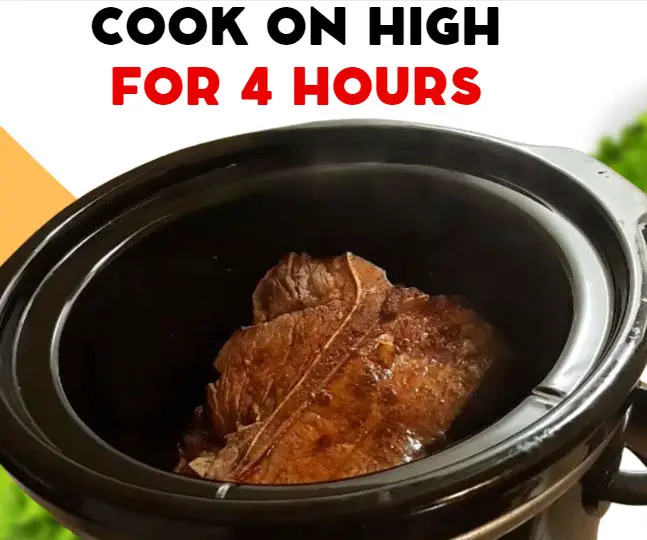 add the t-bone steak in the slow cooker