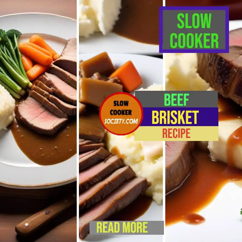 How to slow cook beef brisket in a slow cooker