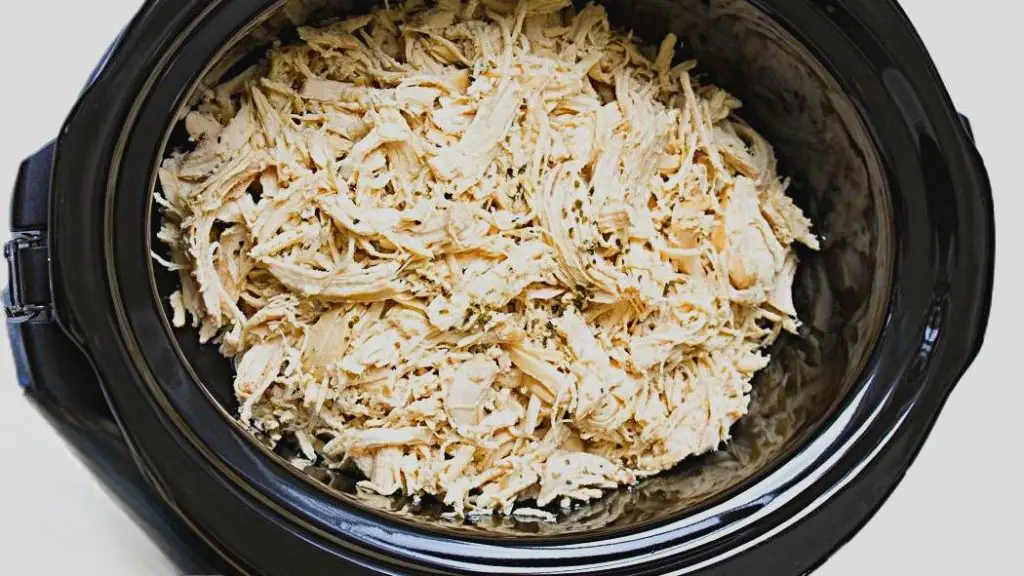 crockpot shredded chicken