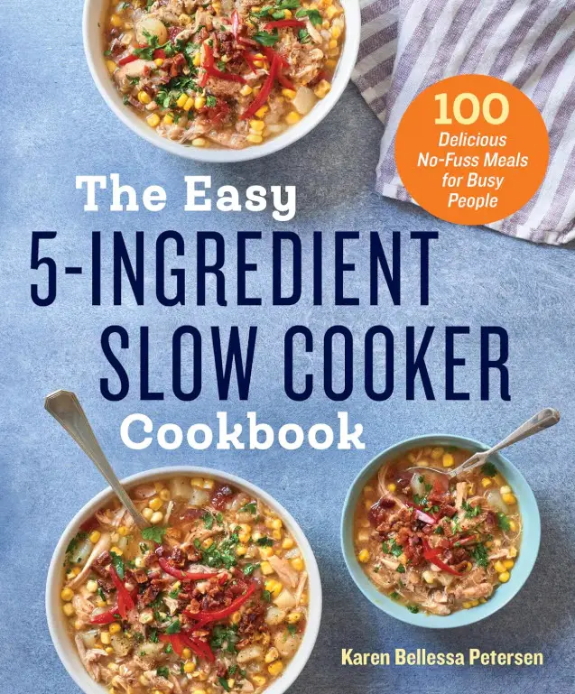 Amazing 5 ingredients slow cooker cookbook