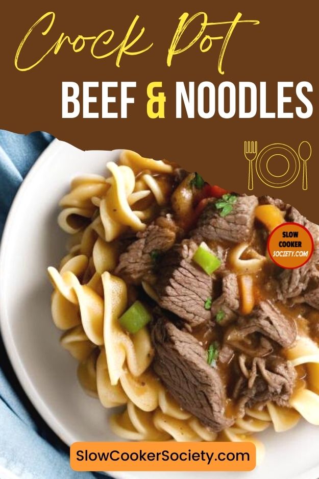 Slow Cooker Beef and Noodles