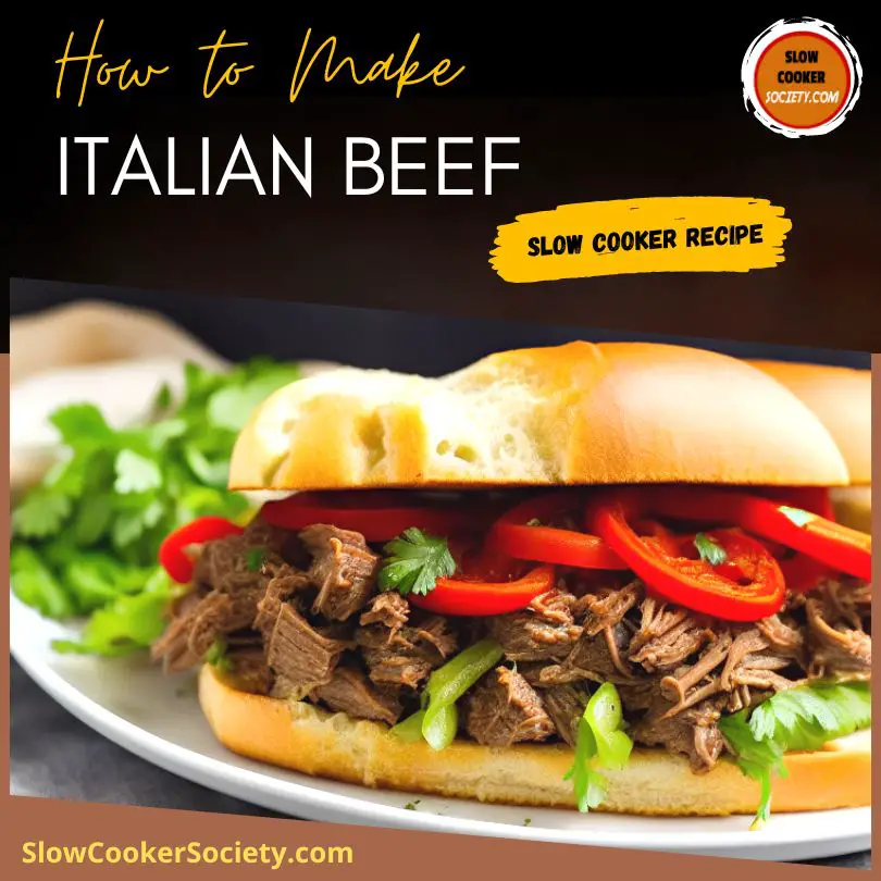 Crock Pot Italian Beef Recipe