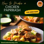 Chicken paprikash SlowCookerSociety
