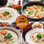 Crockpot rice chicken soup recipe