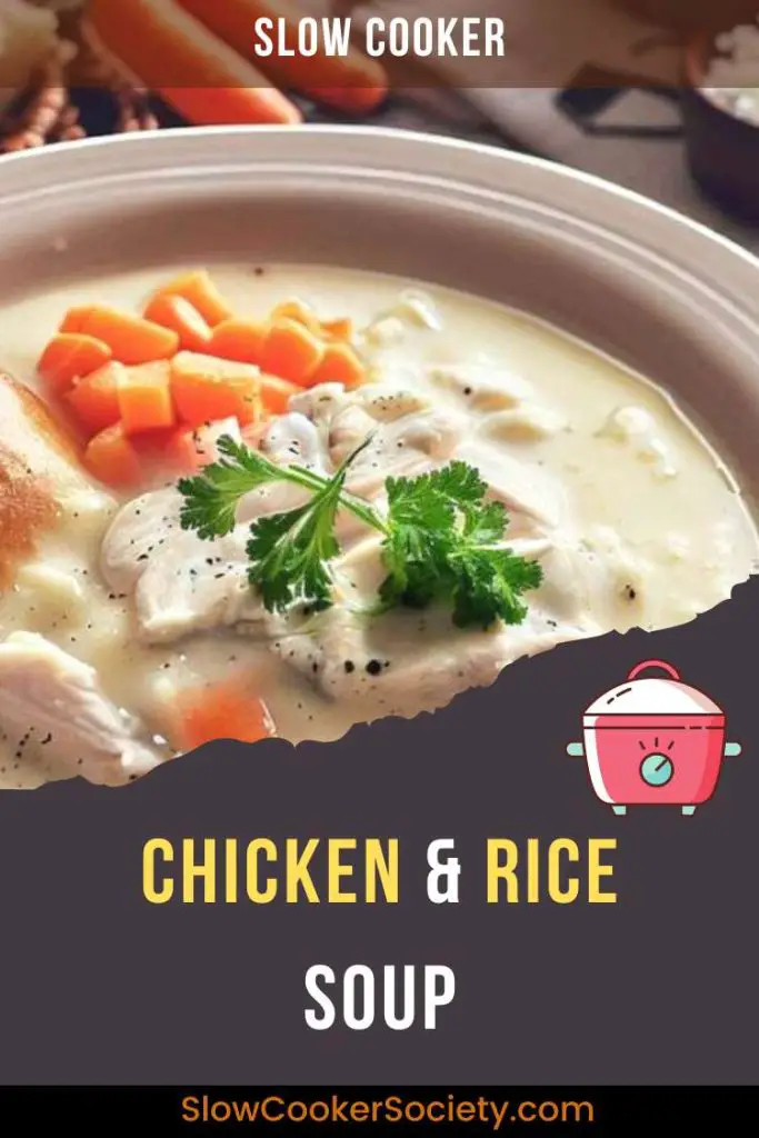 Slow Cooker Chicken and Rice Soup